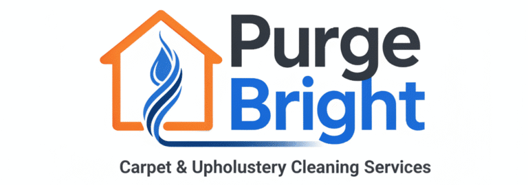 Purge Bright logo – carpet and upholstery cleaning services in Bedfordshire