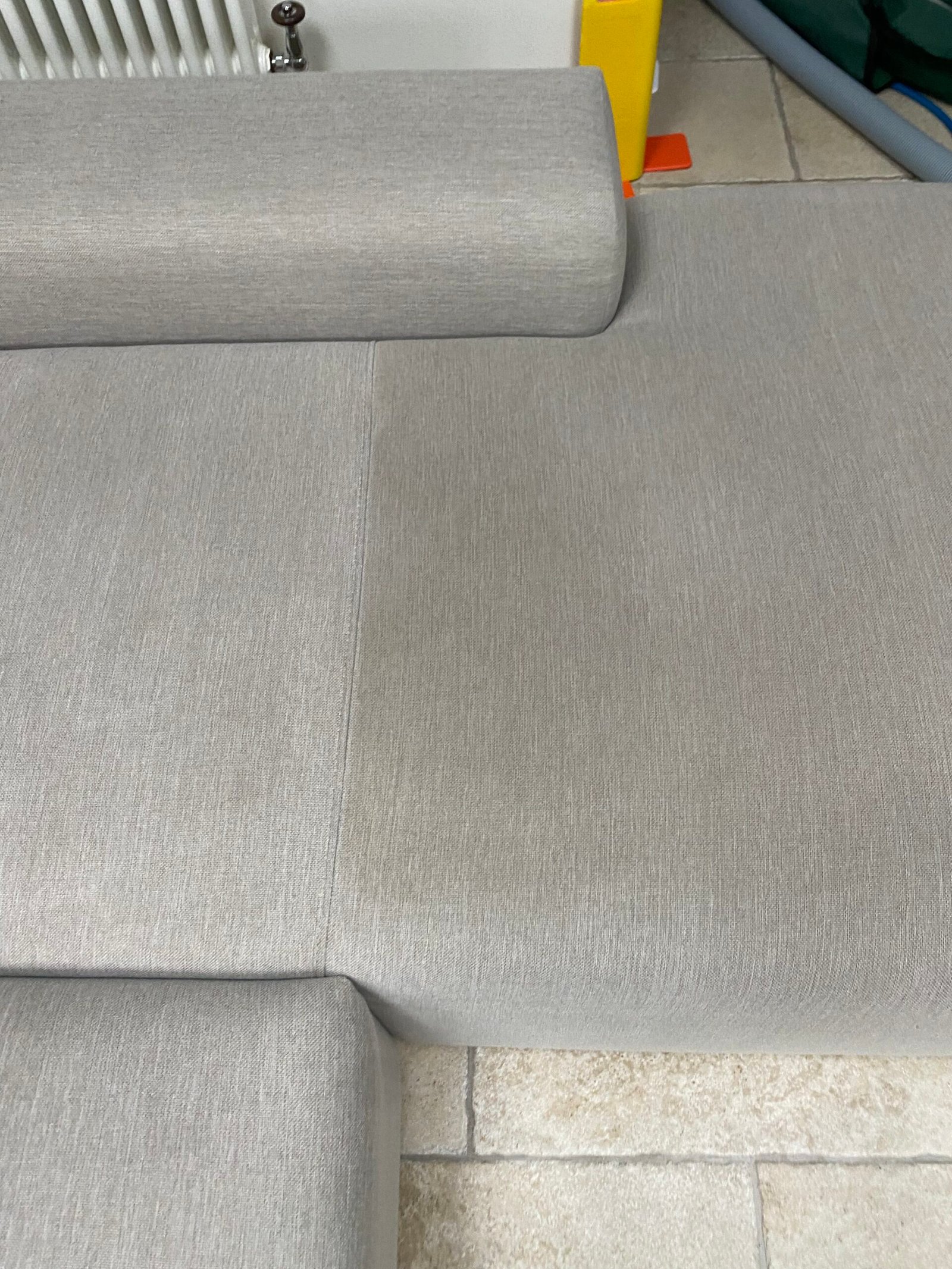 Professional cleaning work in a Bedford home